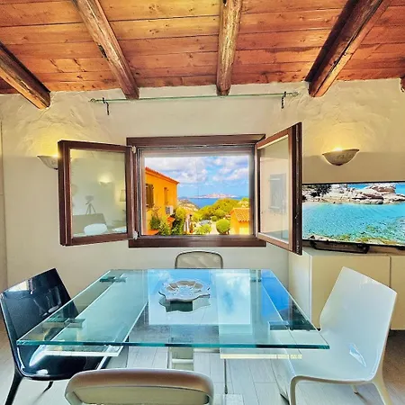 Sea View 2br Parking Wifi 5min Porto Cervo, Baja Sardinia, Poltu Quatu 4pax Апартаменты *
